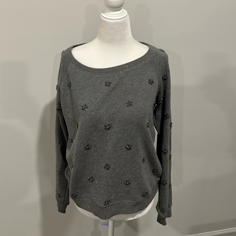 Bejeweled sweater